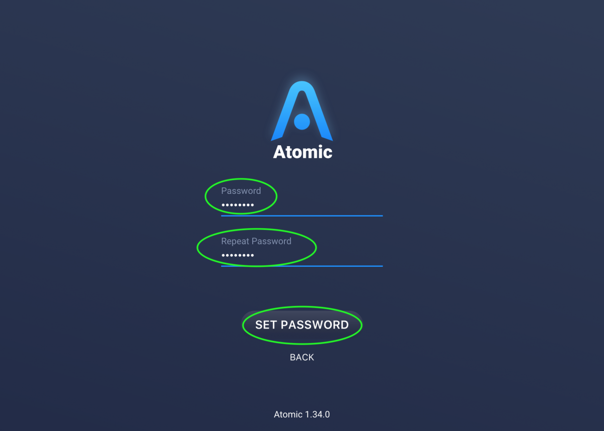 How to set up the Atomic multi-assets wallet - crypto ...